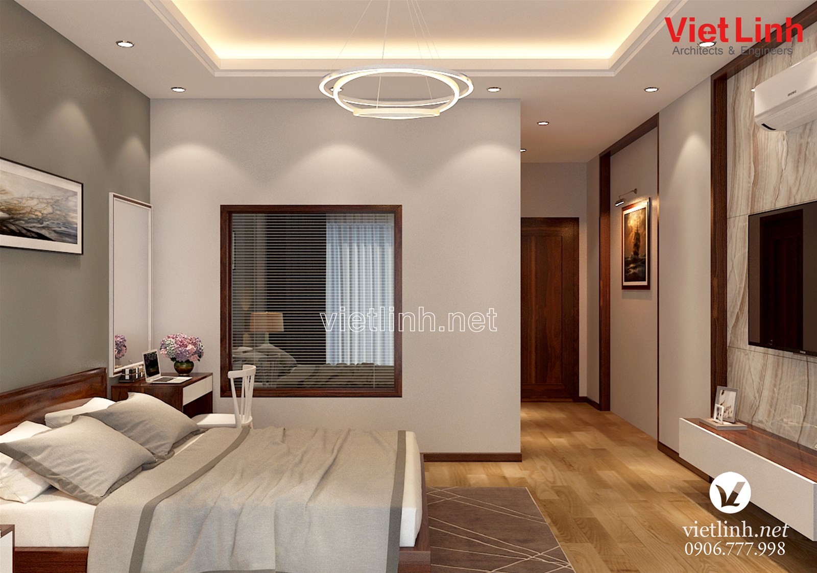 thiết kế nội thất phòng ngủ